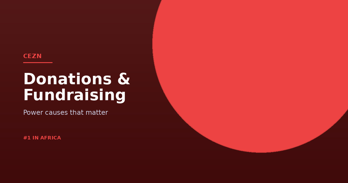 Donations & Fundraising: Build Your Nonprofit's Own Branded Platform with CEZN